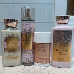 Bath & Body Works Champagne Toast Bundle